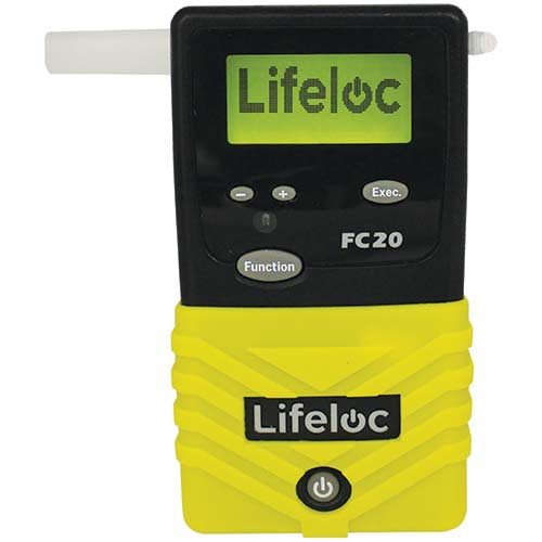 Usado-Certificado. Alcoholímetro Profesional Lifeloc FC20 con Impresora y Teclado